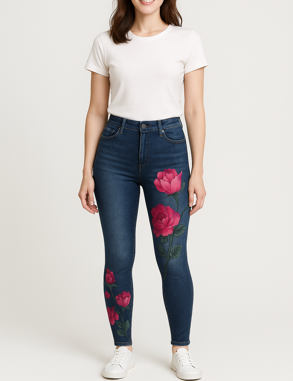 のびのび花柄レギンス【30枚セット！！】