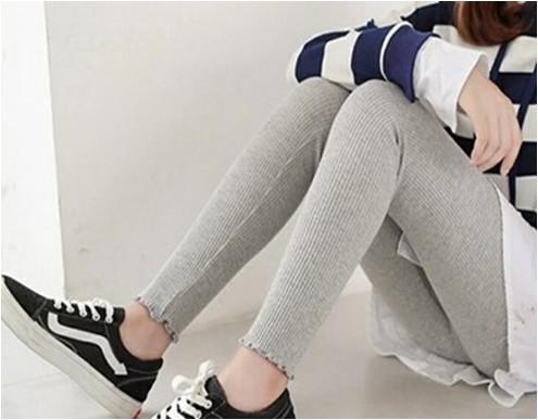 綿混裾メローリブレギンス【30枚セット！！】