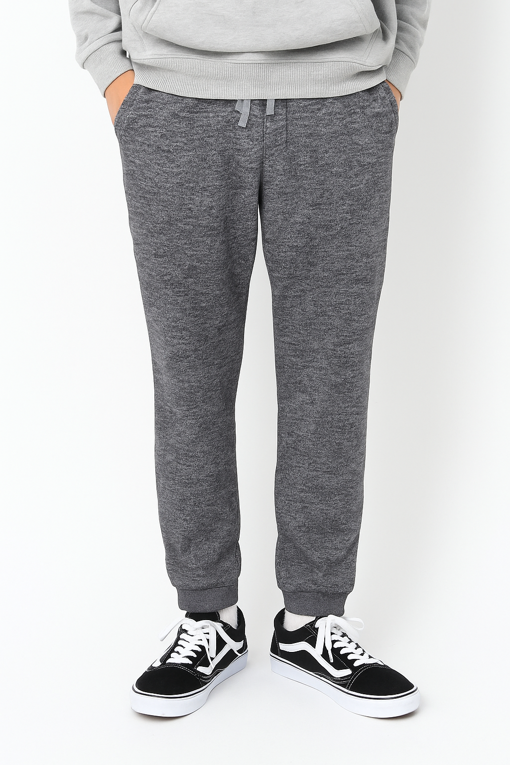 紳士！裏ボアメランジ両ポケロング丈パンツ【24本セット】