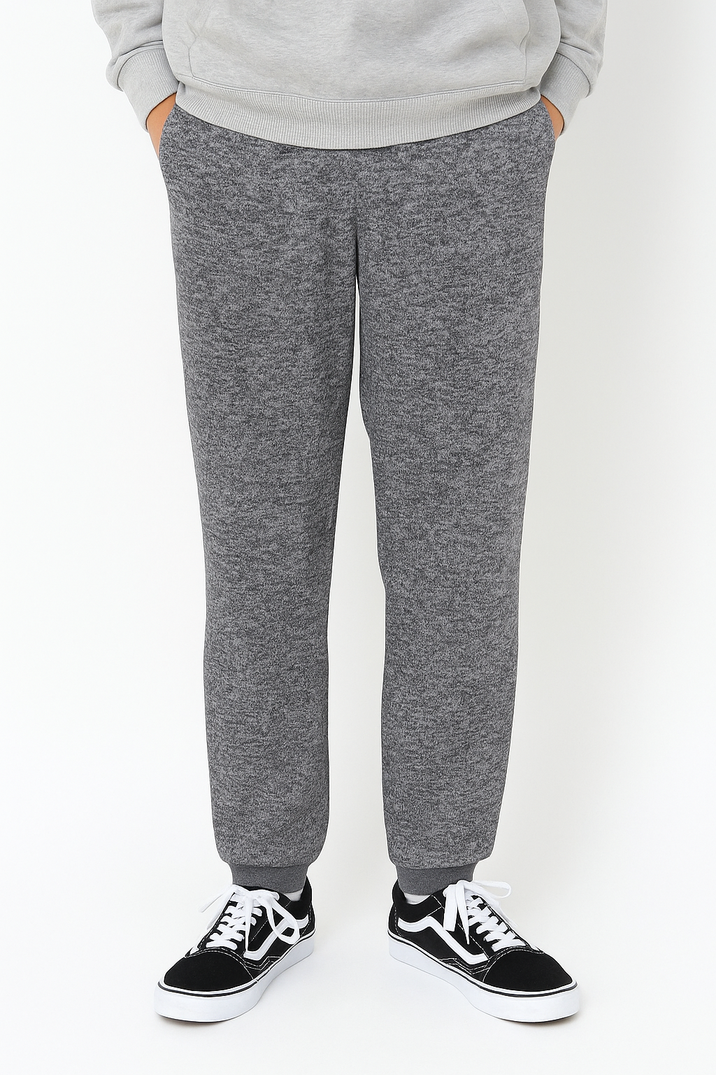 紳士！裏起毛両ポケロング丈スウェットパンツ【24本セット】