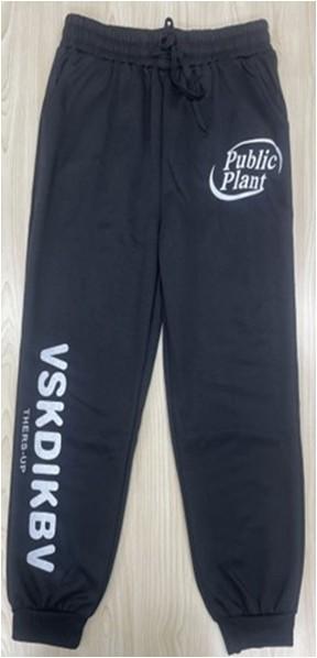 大寸   オシャ楽裏起毛両ポケ付プリントスウェットパンツ24本セット