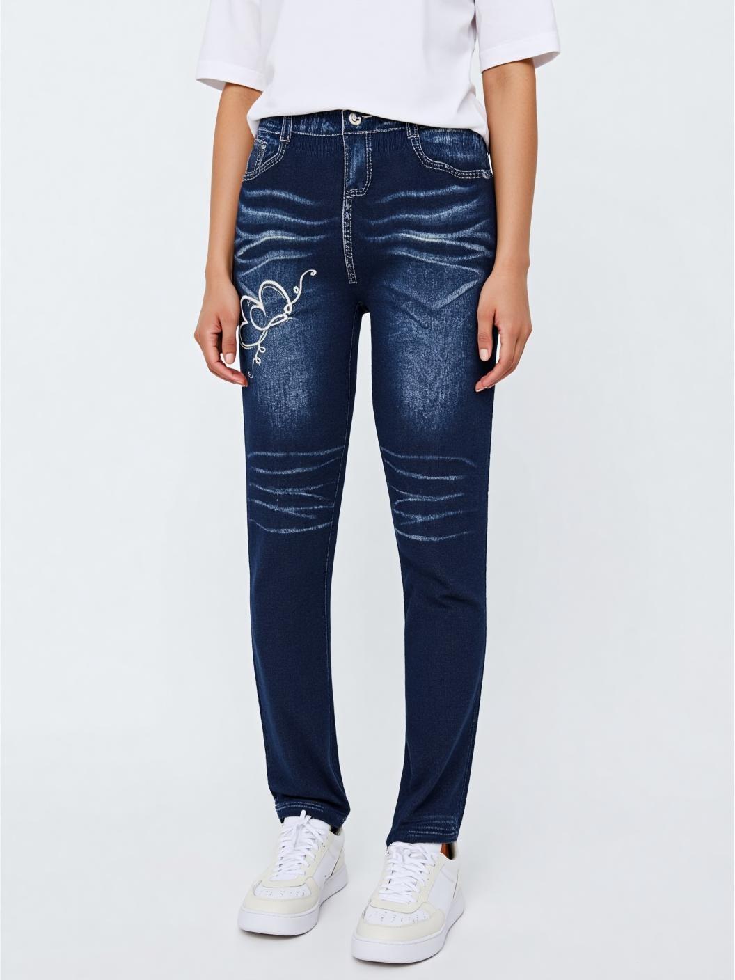 あったか裏パイルデニムレギンス【30本セット】