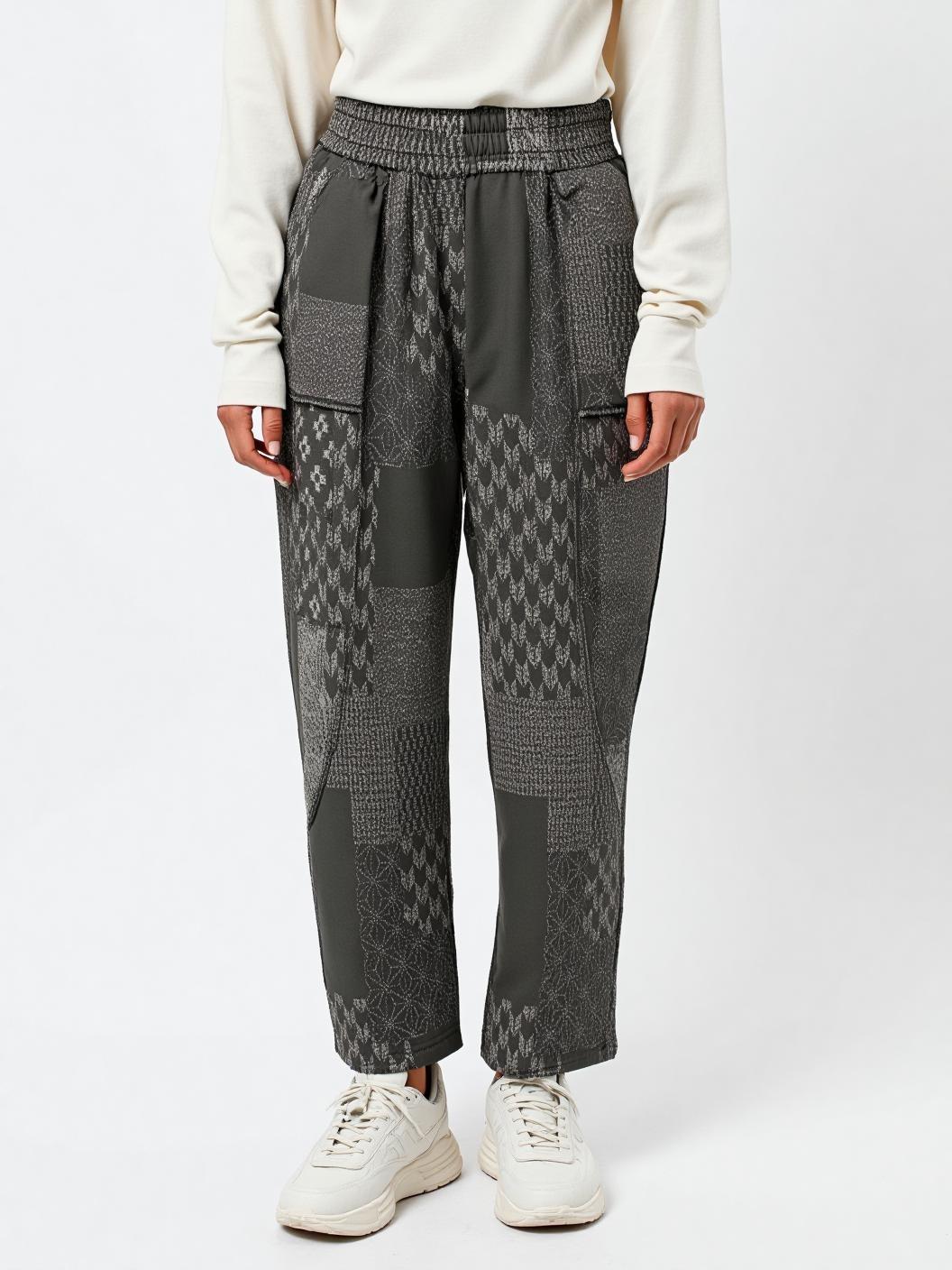 裏シャギー和柄プリント両ポケパンツA【24本セット】