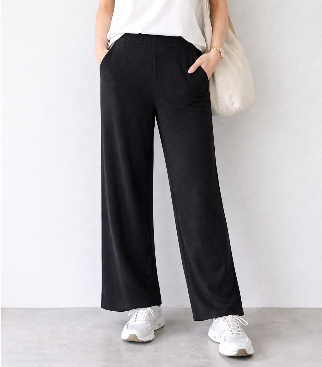 春物　さらさら両ポケセミワイドパンツ【30本セット】