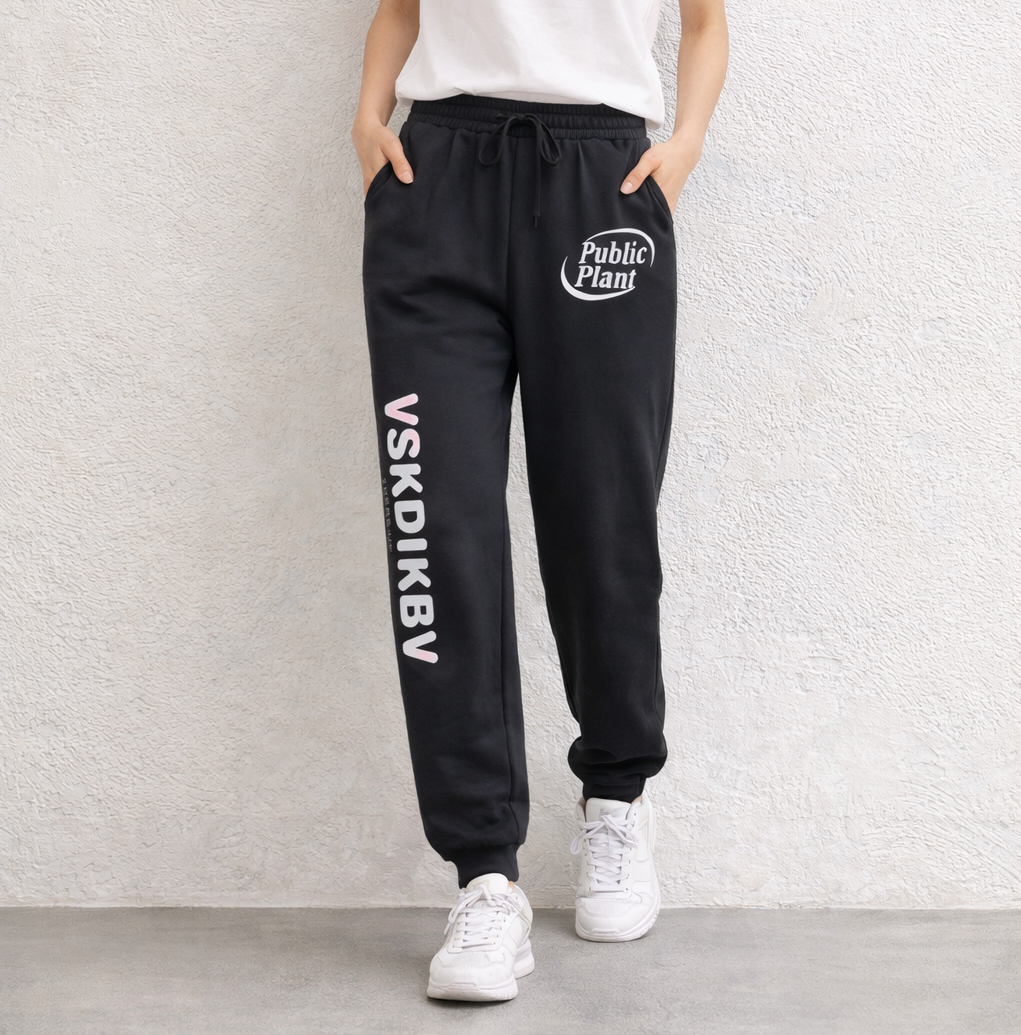 春物　オシャ楽！ ロング丈両ポケット付プリントスウェット 【30本セット】