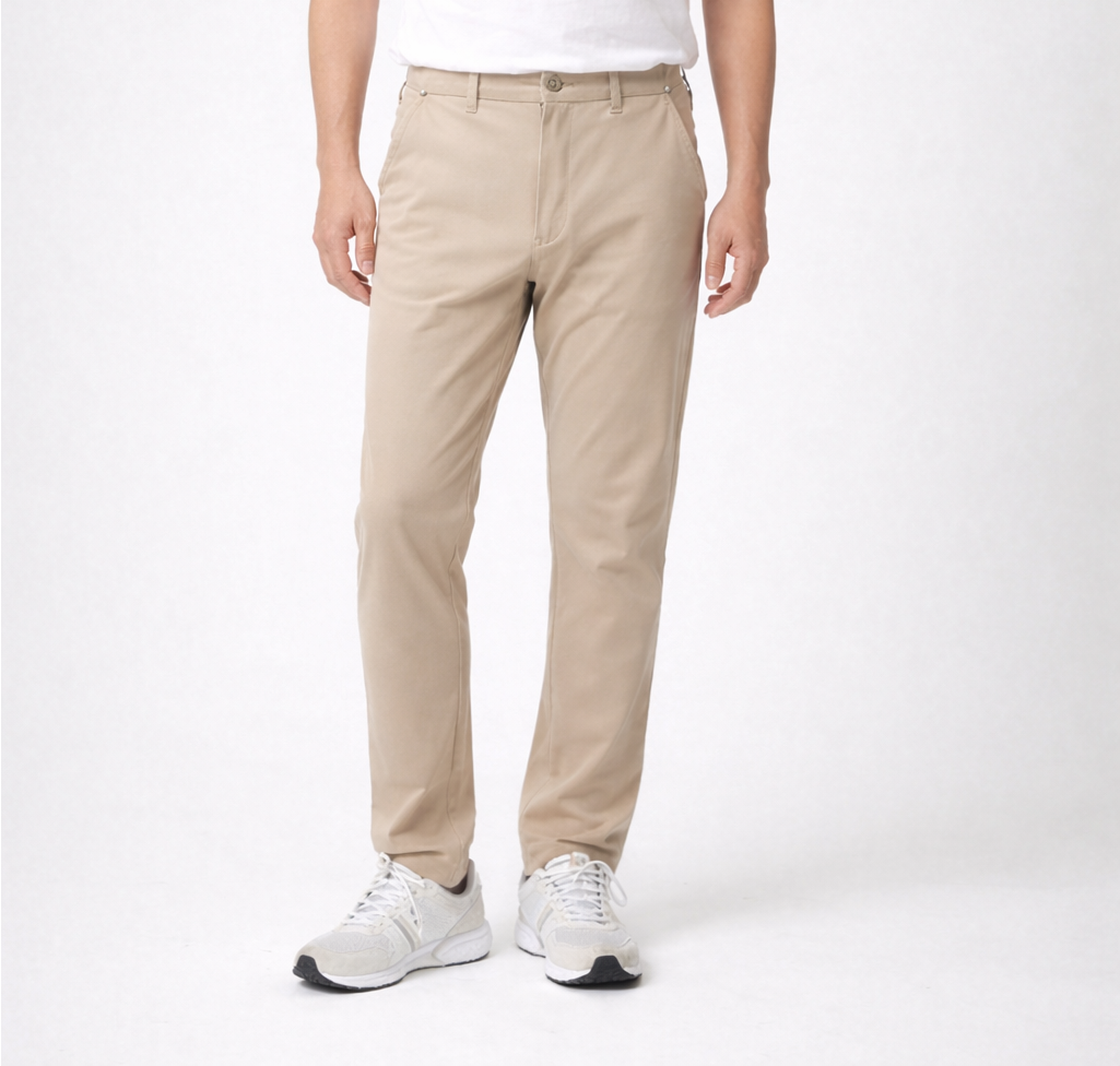 春物　紳士のびのび快適楽ちんハイテンションパンツ　前ファスナー【24本セット】