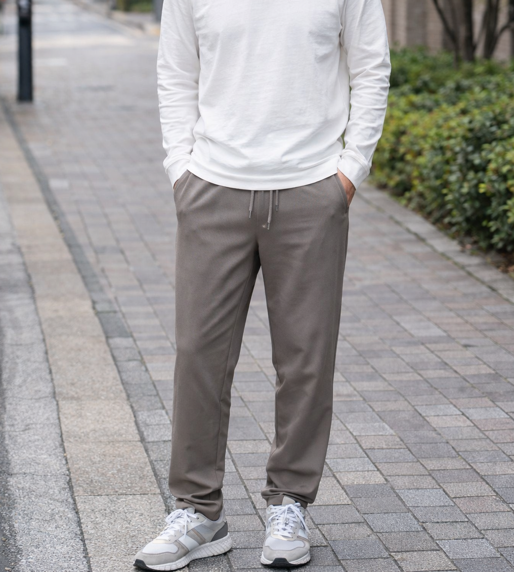 春物　紳士ハイテンションイージーパンツ【24本セット】