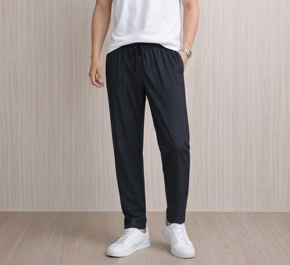 春物　大寸紳士接触冷感イージーパンツ【24本セット】