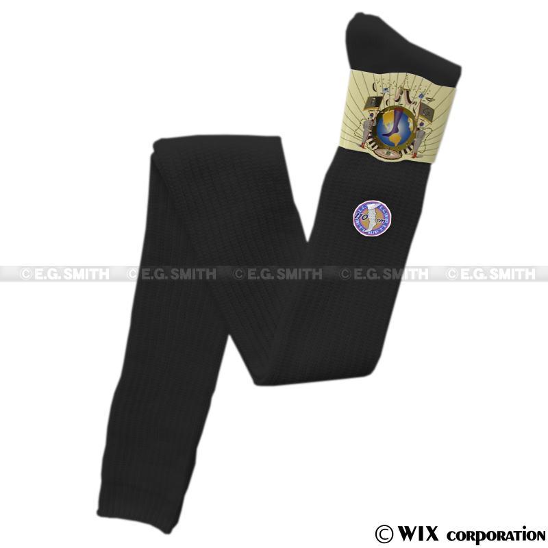 E.Gスミス ルーズソックス【黒】34/60/110cm丈　サイズ23-27㎝