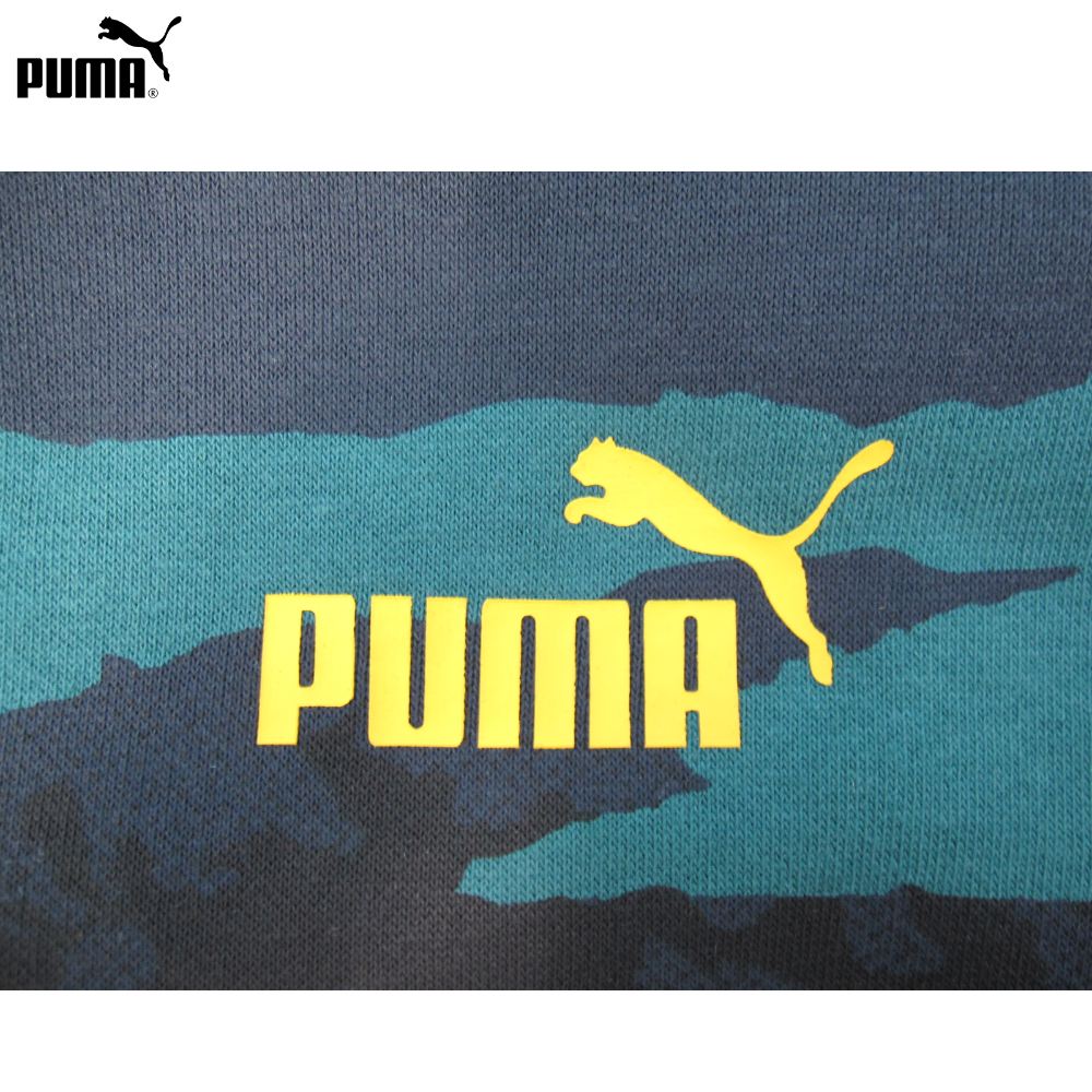 プーマ PUMA  ジュニア  ALPHA  AOP  裏起毛トレーナー 8枚入り 672627