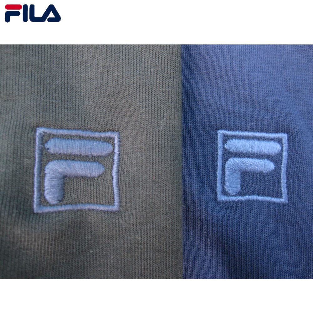 フィラ FILA メンズ T/C 裏毛トレーナー(ワンポイント刺繍) 8枚入り 443-927