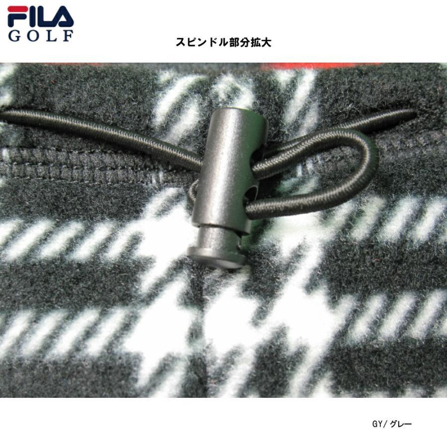 フィラ FILA ゴルフ ユニセックス ネックウォーマーフリース 789-940 グレー 単品販売