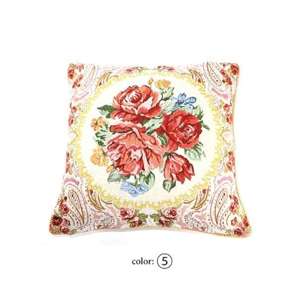 クッションカバー 45 花柄 おしゃれ カバー クッション 正方形 インテリア 新生活 可愛い 新作