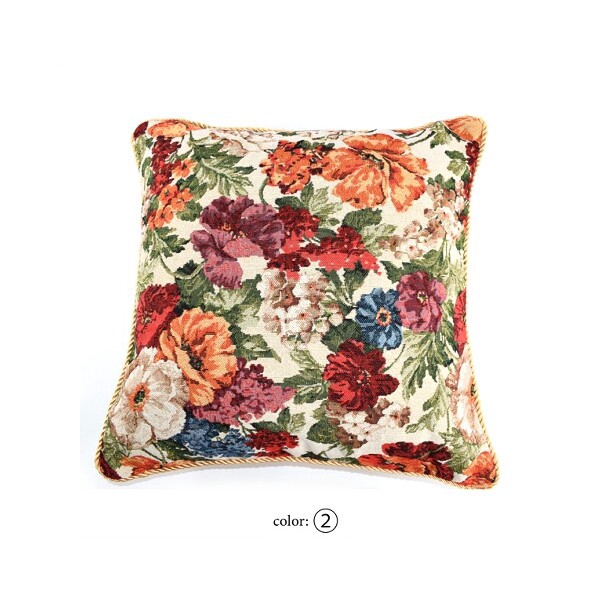 クッションカバー 45 花柄 おしゃれ カバー クッション 正方形 インテリア 新生活 可愛い 新作