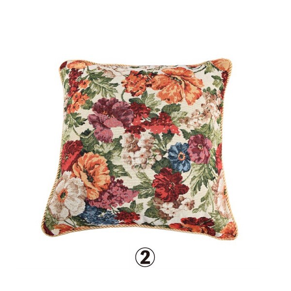 クッションカバー 45 花柄 おしゃれ カバー クッション 正方形 インテリア 新生活 可愛い 新作