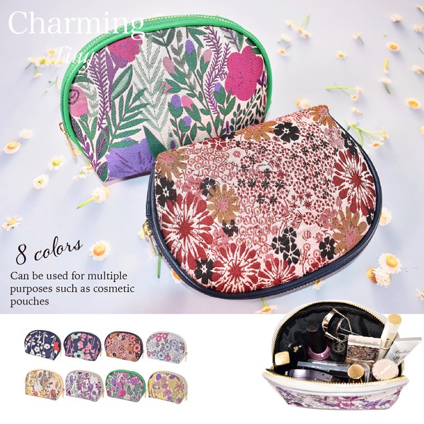 ポーチ おしゃれ 化粧 ミニ 和柄 花柄 軽量 小物入れ ポーチバッグ 人気 かわいい 可愛い 即納