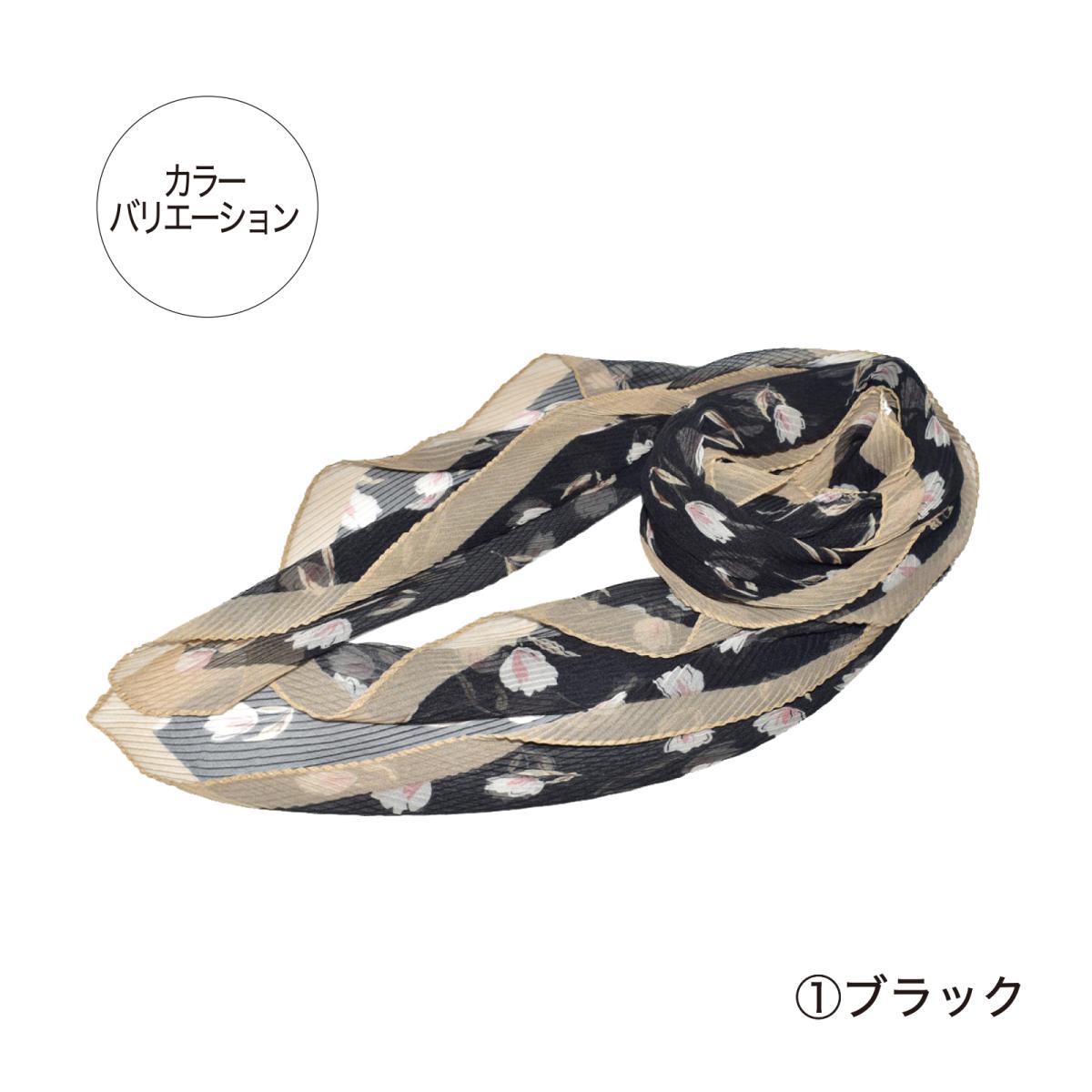 2024春夏 新作ストール 花柄 UVカット 冷房対策 花柄ストール 春夏 