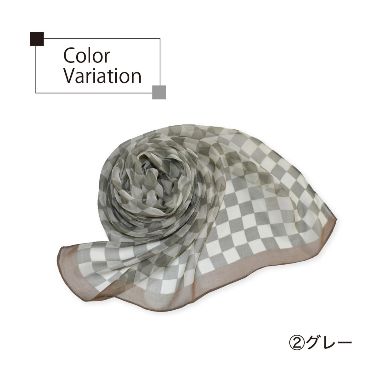 2025春夏 新作 ストール おすすめ 冷房対策 ストール 女性 和風 格子柄 ストール おしゃれ 