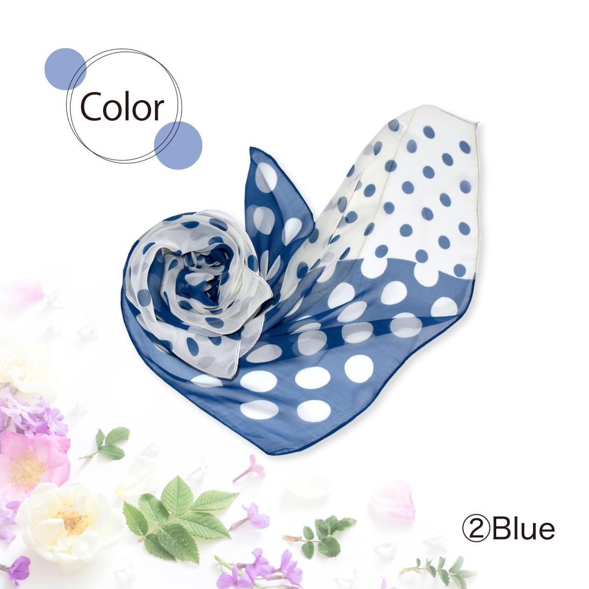 ストール 春夏 UVカット 新作 2025新作 水玉柄 ドット柄 冷房対策 日焼け対策 日差しよけ 