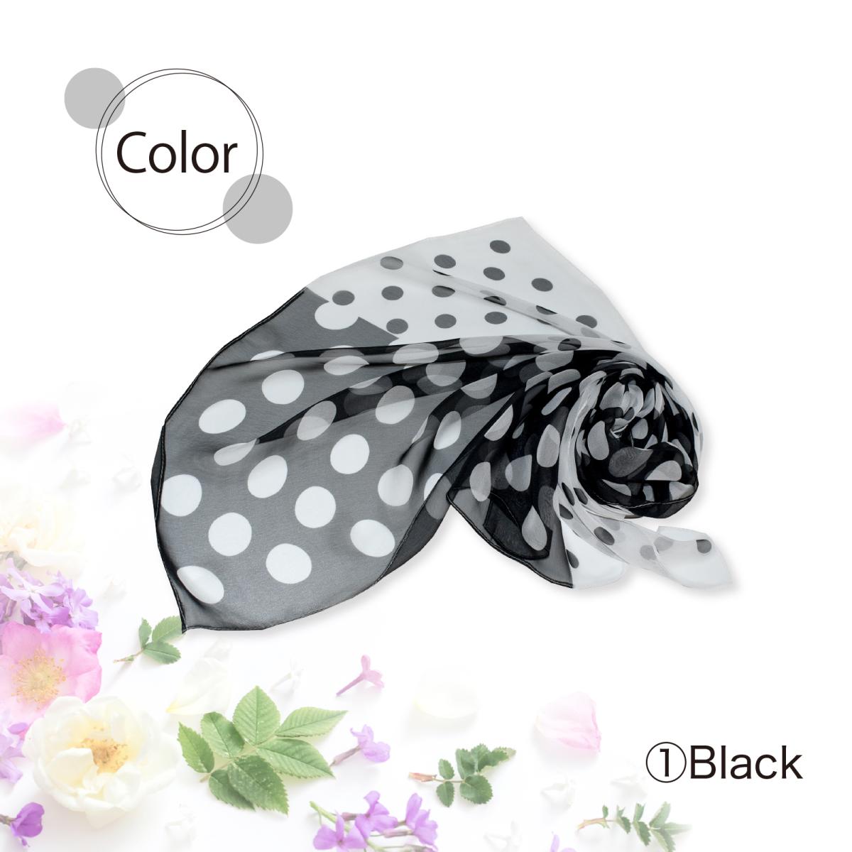 ストール 春夏 UVカット 新作 2025新作 水玉柄 ドット柄 冷房対策 日焼け対策 日差しよけ 