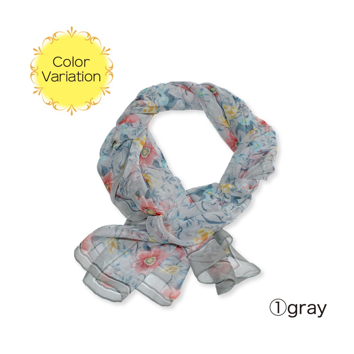 春夏ストール 2025新作 UVカット 花柄 冷房対策 UVストール 春夏 軽い 日焼け防止 お洒落