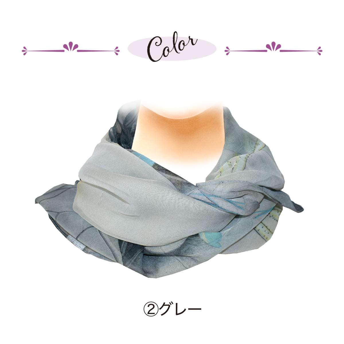 2025春夏 新作ストール 蓮柄 和柄 おしゃれ ストール 2025 春夏 UVカット 冷房対策