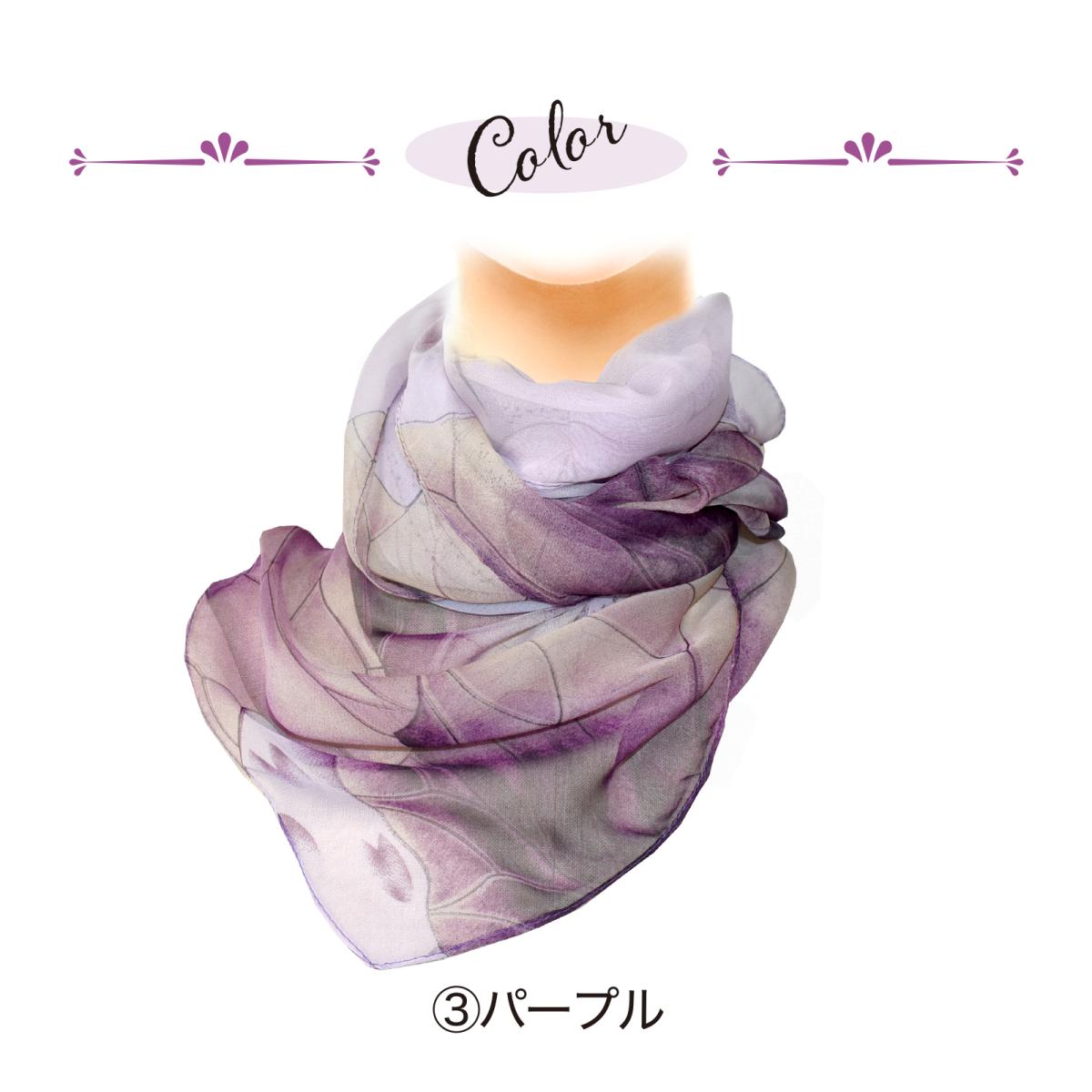 2025春夏 新作ストール 蓮柄 和柄 おしゃれ ストール 2025 春夏 UVカット 冷房対策