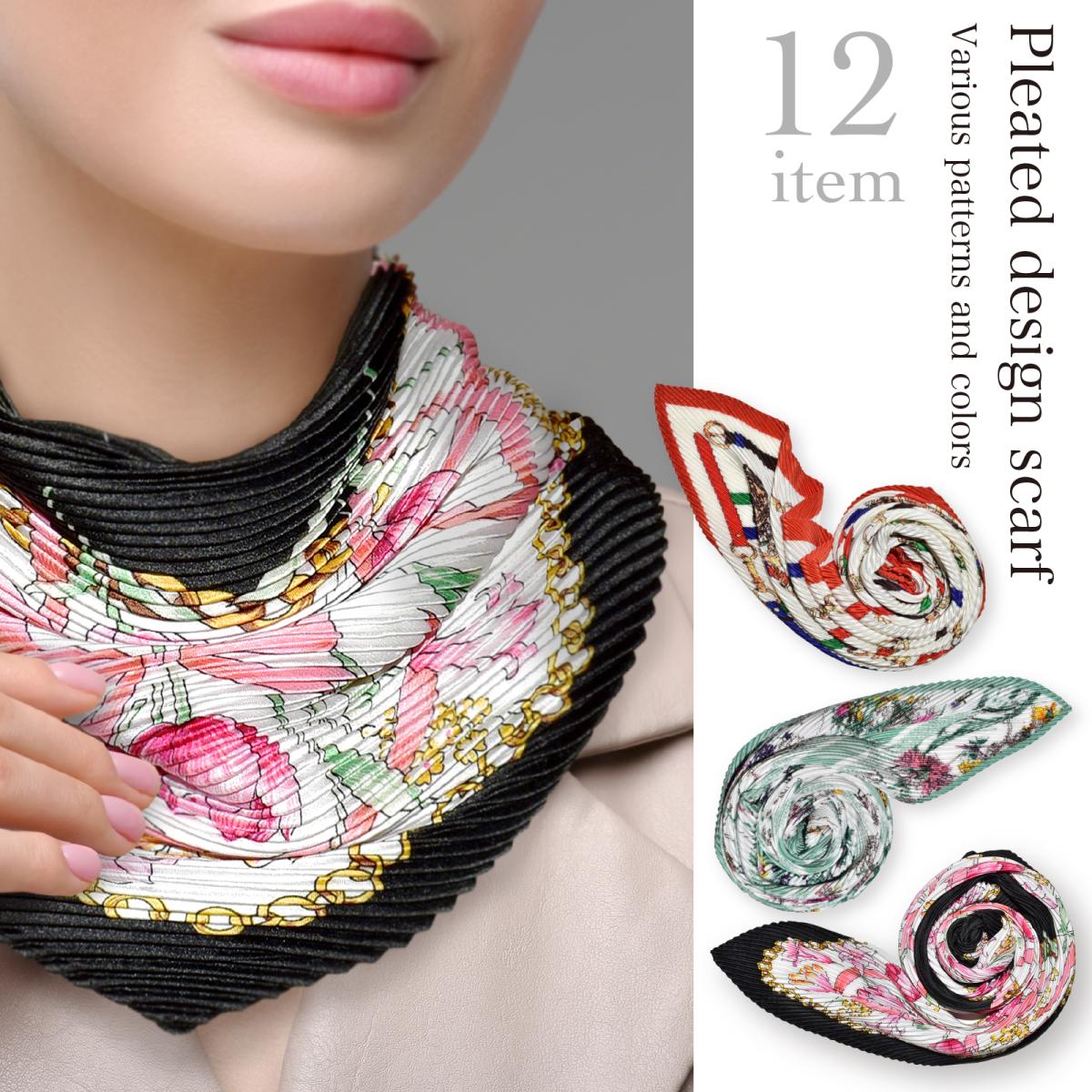 ストール 春夏 おしゃれ UV 新作 レディース 冷房対策 プリーツ オフィス用 UV対策 紫外線対