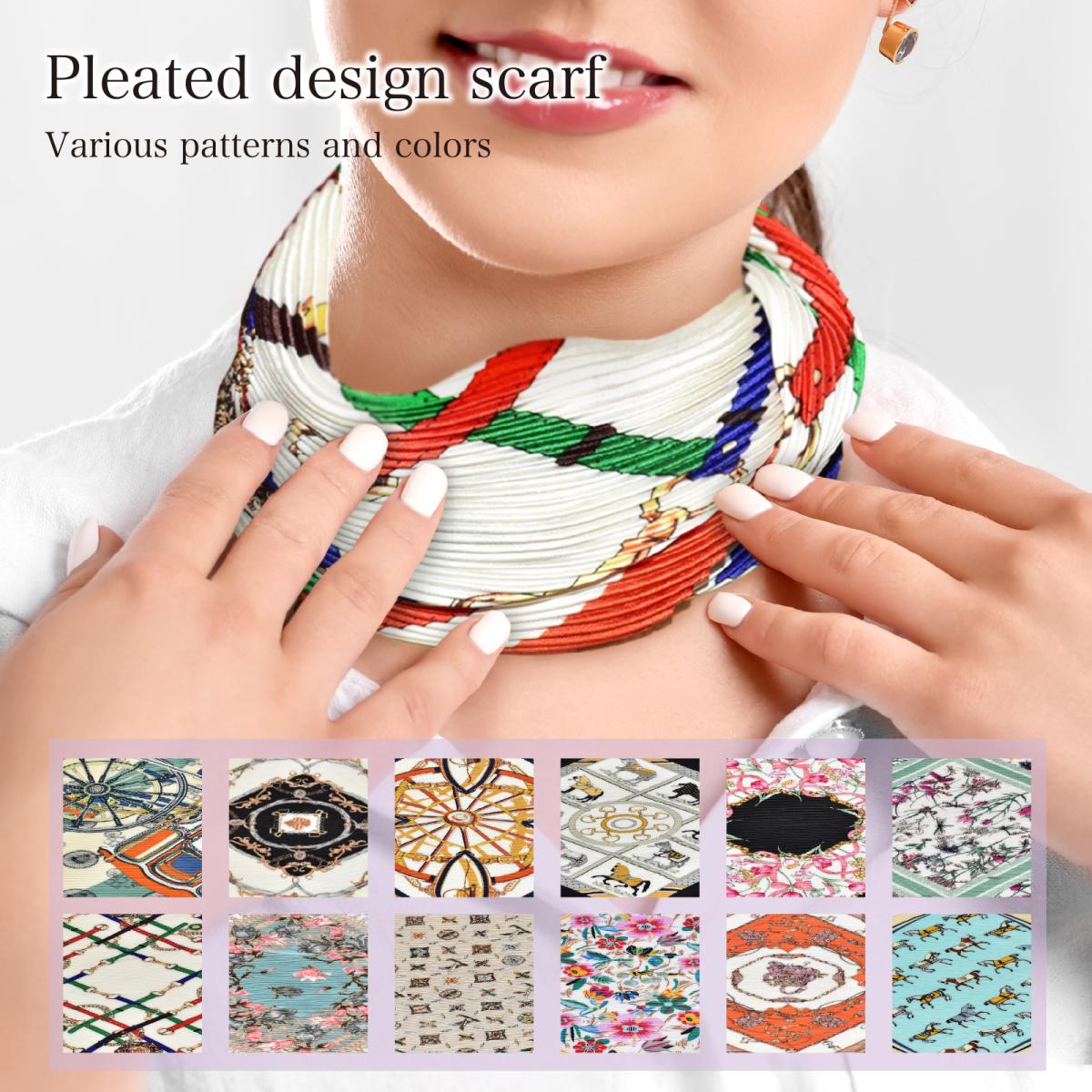 ストール 春夏 おしゃれ UV 新作 レディース 冷房対策 プリーツ オフィス用 UV対策 紫外線対