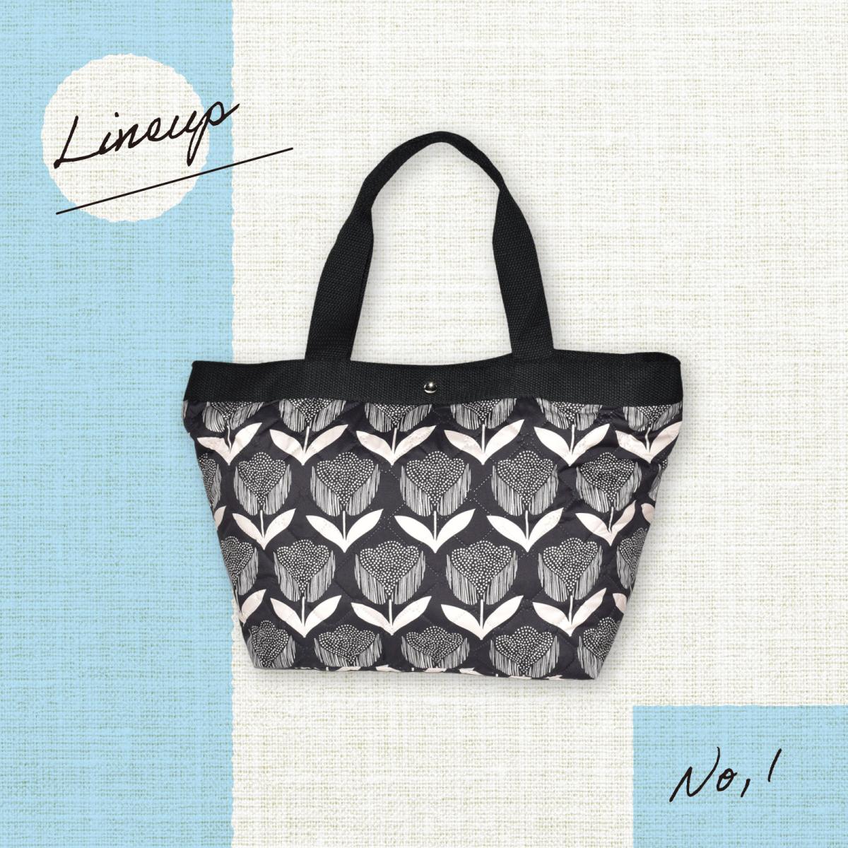 2025 新作 トートバッグ キルティング 生地 花柄 北欧柄 小花 A4サイズ対応 マチ広 軽量