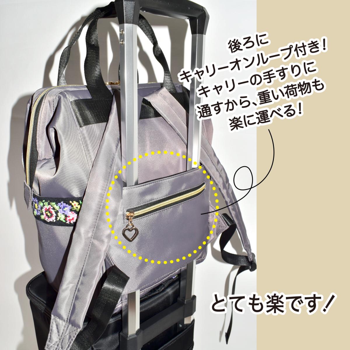 定番2025 新作 リュックサック レディース 大容量 通学 シェニール キャリーオン