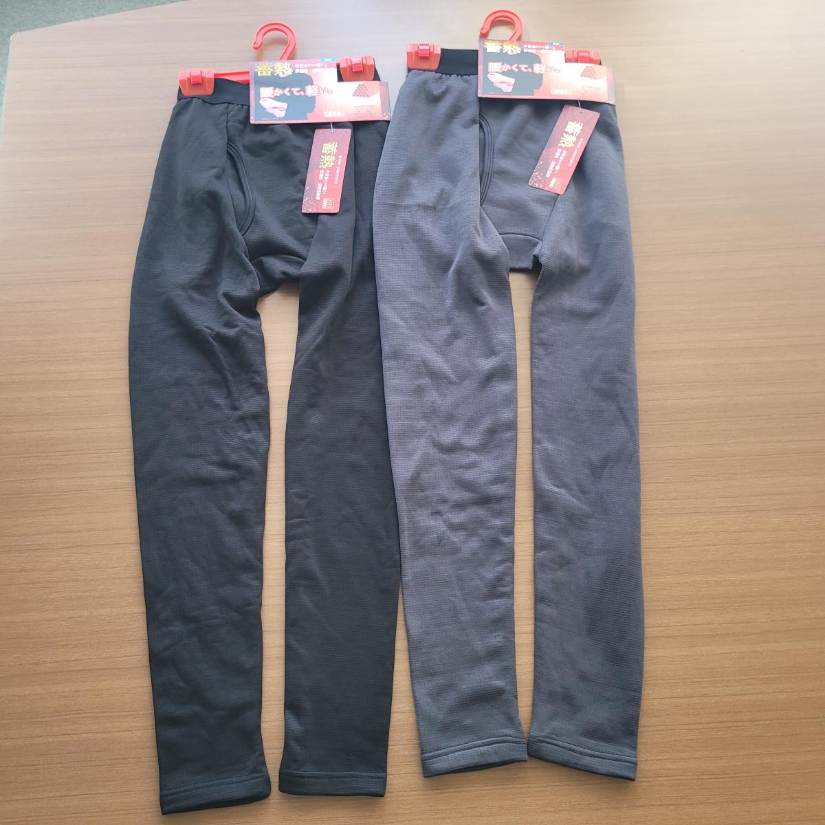 紳士　中空糸裏起毛タイツ 普通寸　10枚