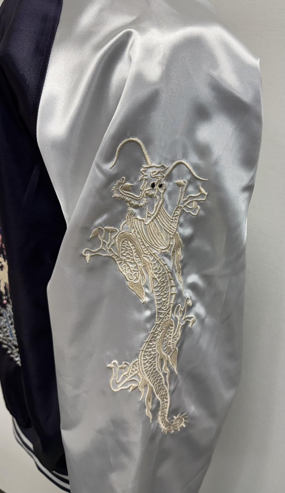 スカジャン　龍柄