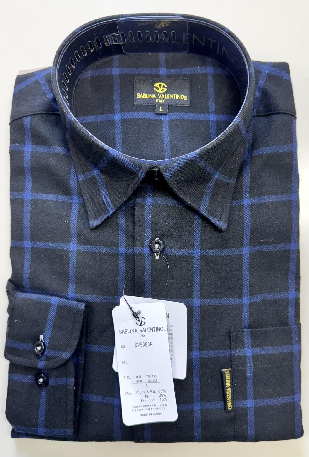 3者混ネルシャツ