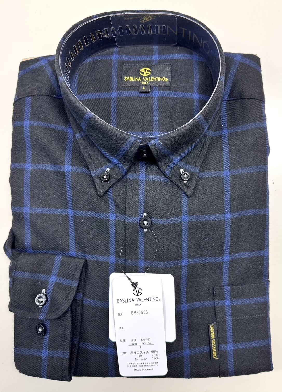 3者混ネルシャツ