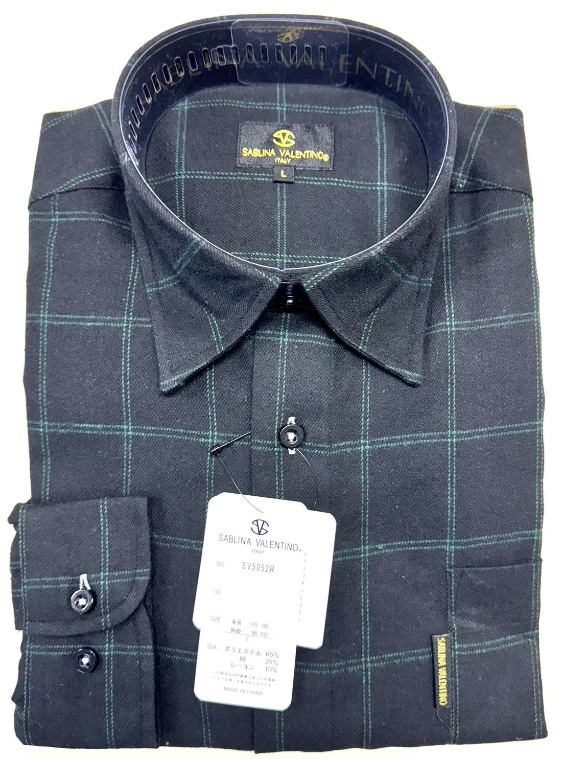 3者混ネルシャツ