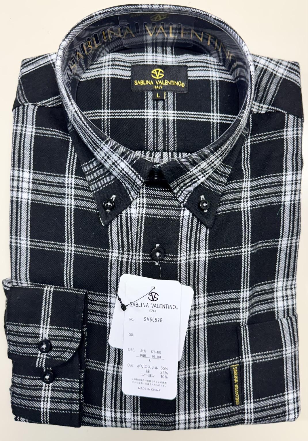 3者混ネルシャツ