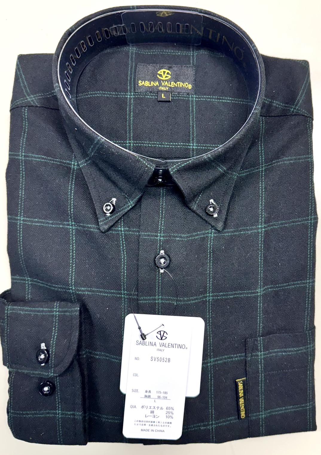 3者混ネルシャツ