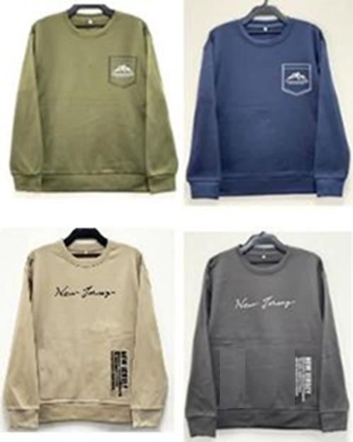 裏起毛プリントトレーナー