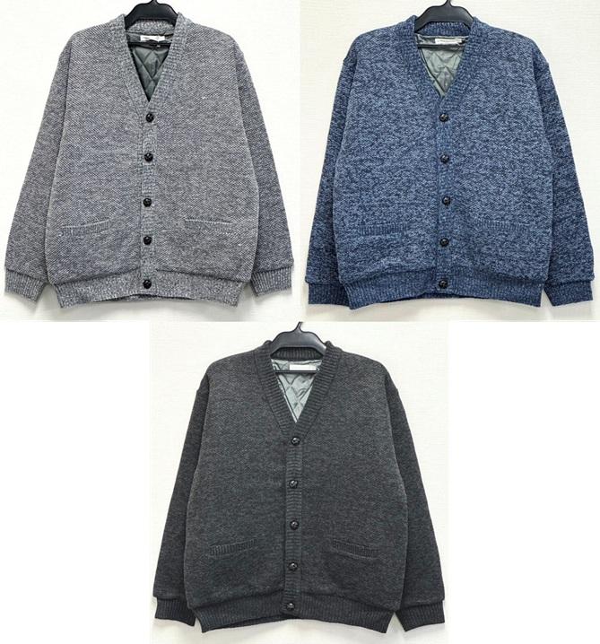 7G ボンディング裏キルトカーディガン-9