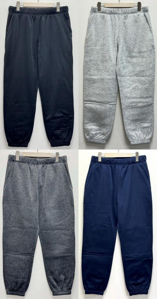 裏起毛ジョガーパンツ