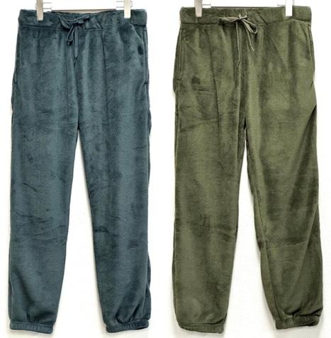 シャギーフリース裏ボアパンツ