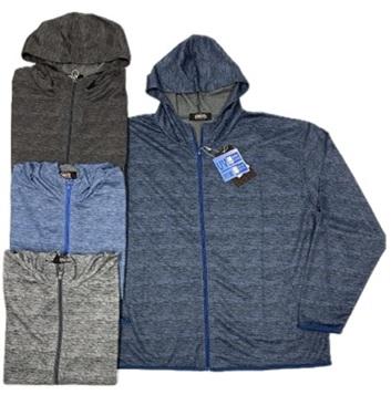 杢フルジップパーカー