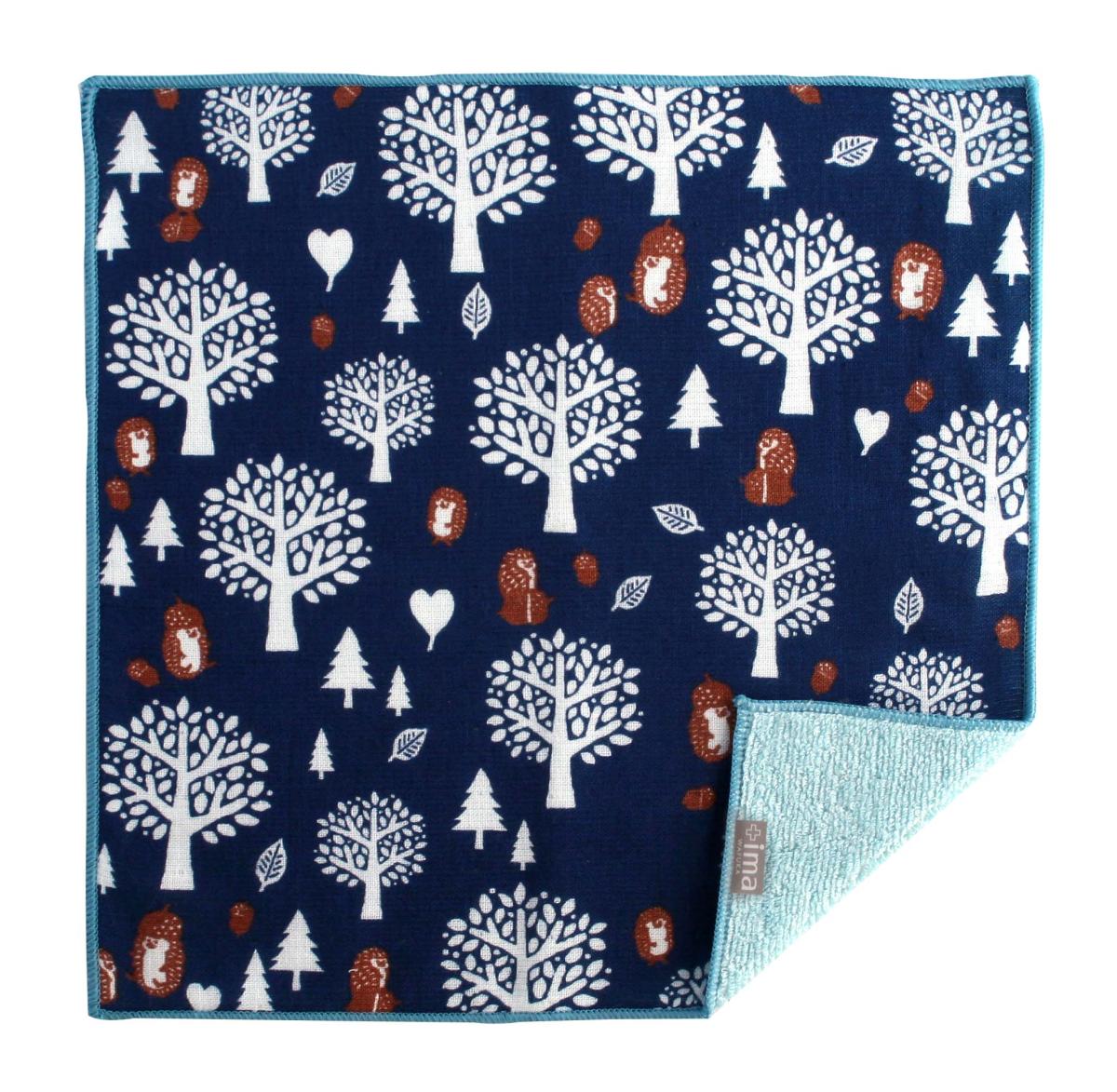 +ima今治生まれのハンカチ 　ﾄﾞﾝｸﾞﾘとﾊﾘﾈｽﾞﾐ