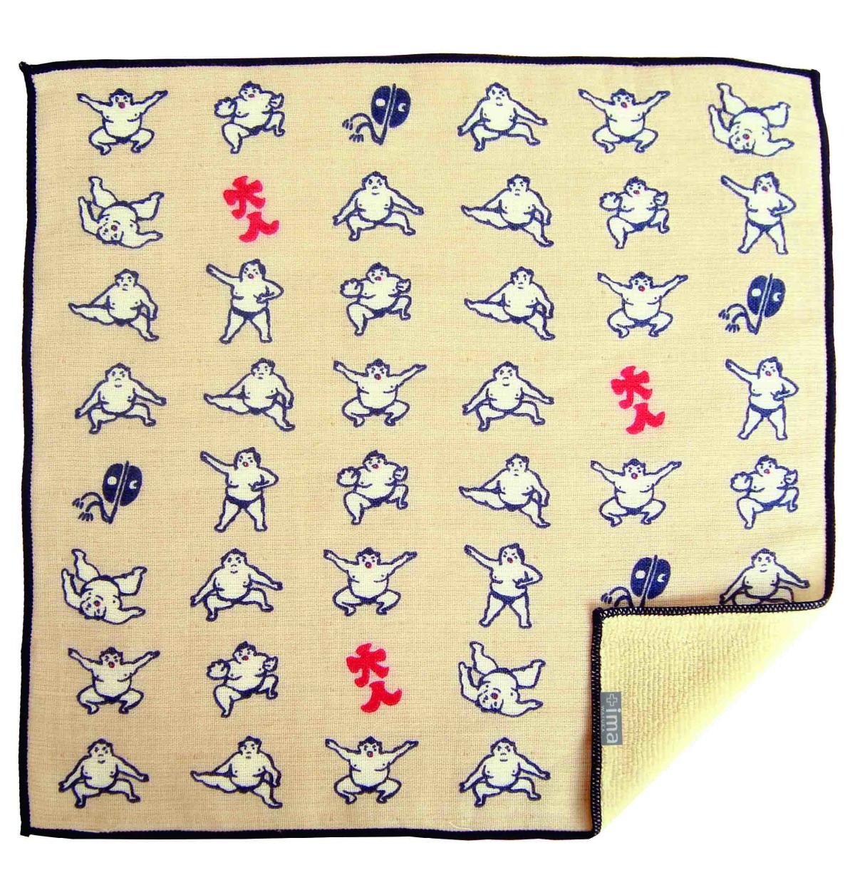 +ima今治生まれのハンカチ どすこい