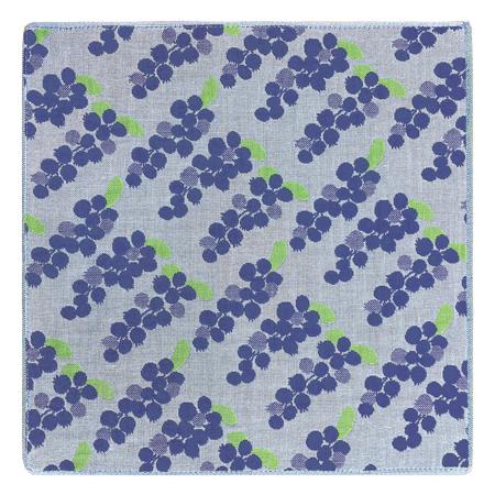 Pocchi　3重ｶﾞｰｾﾞﾊﾝｶﾁ　ブルーベリー