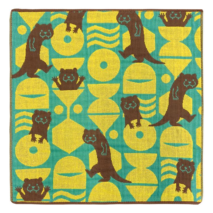 Pocchi　3重ｶﾞｰｾﾞﾊﾝｶﾁ　カワウソ