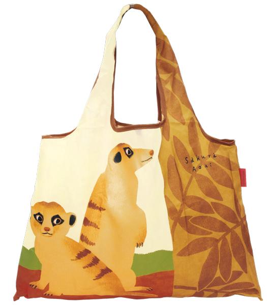 2way Shopping Bag　ミーアキャット