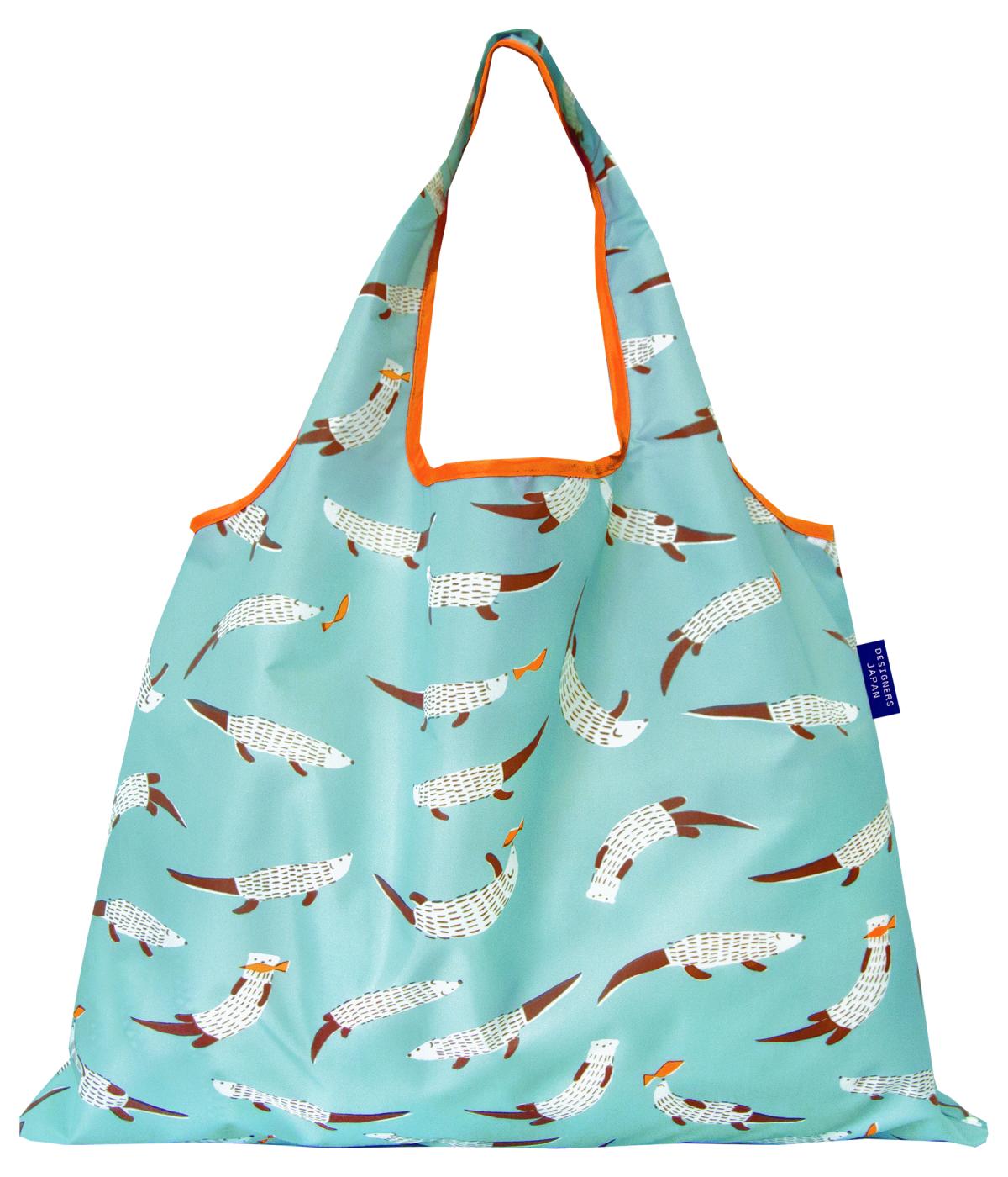 2way Shopping Bag　のびのびカワウソ