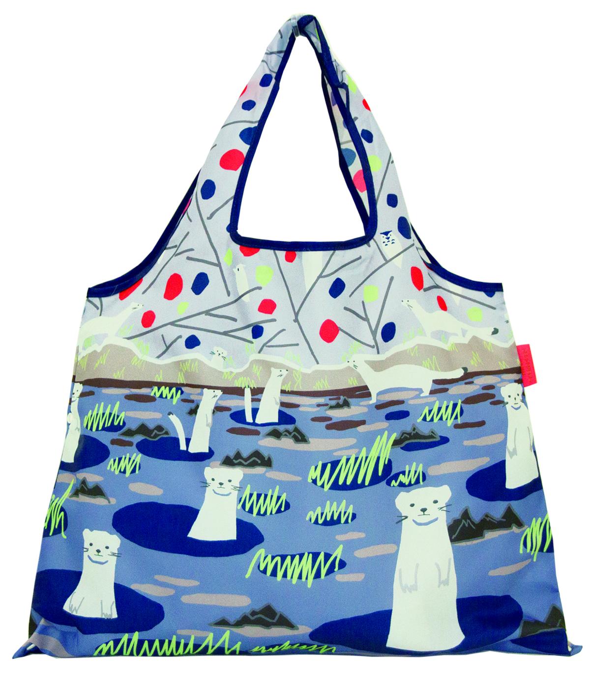 2way Shopping Bag　雪が溶けたら